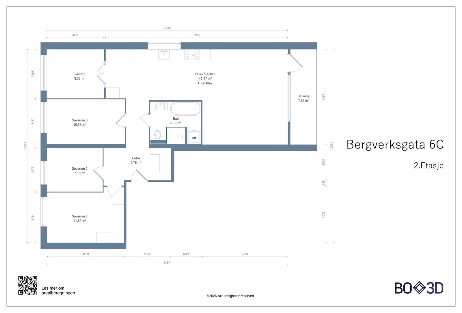 Plantegning. Galleribilde