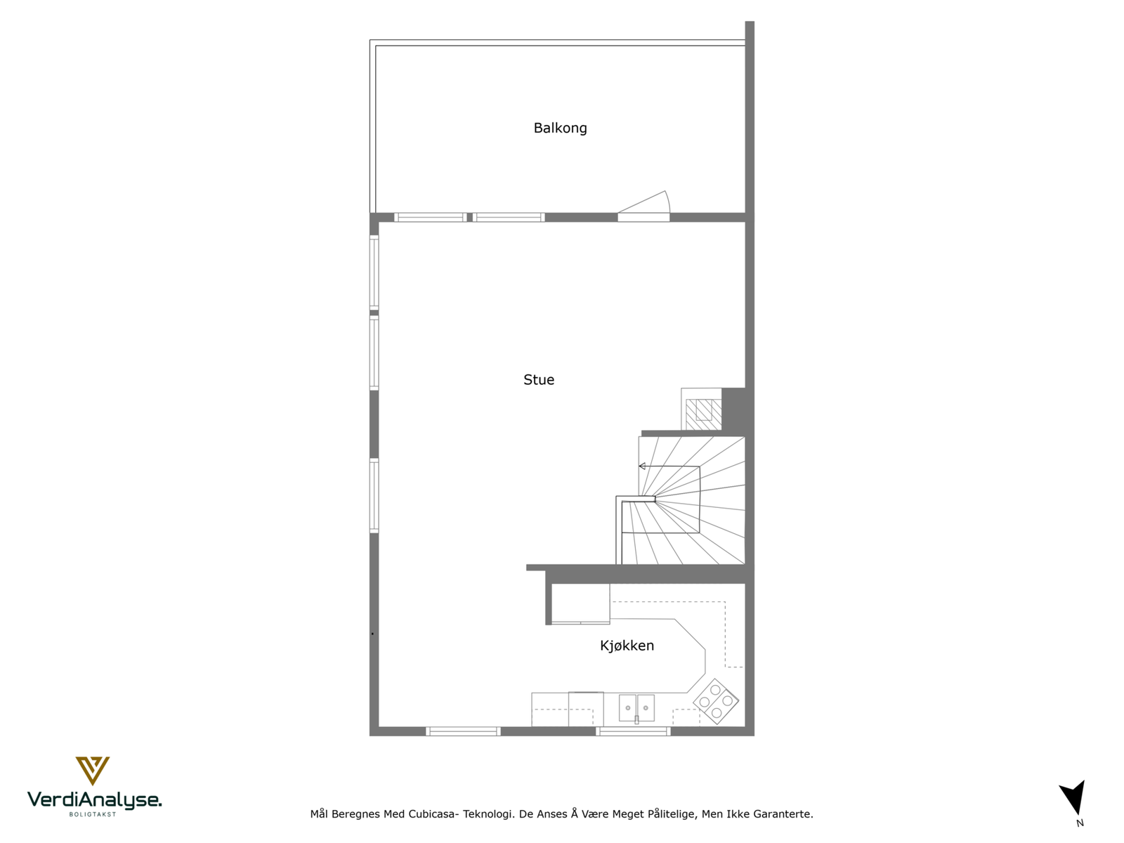 Plantegning 2 etasje Galleribilde