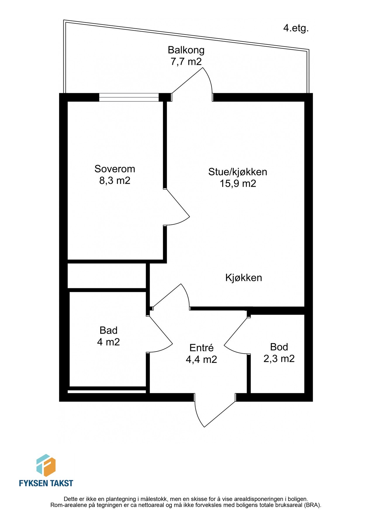 Ta en titt på planskissen og gjør deg kjent med romfordelingen! Skulle ikke oppsatt visningstidspunkt passe? Ta kontakt på 941 60 434, så finner vi en løsning. Galleribilde
