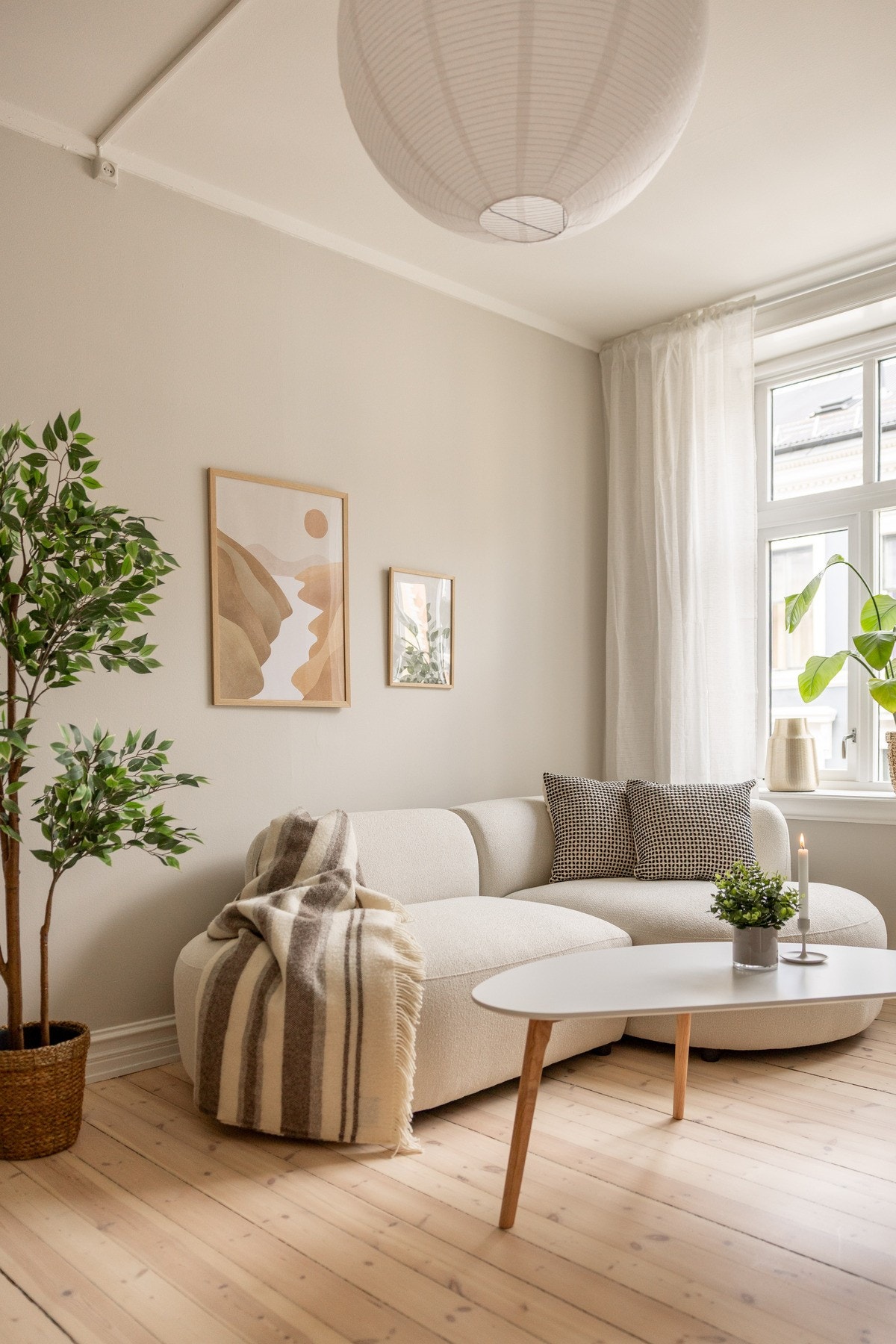 God plass til å innrede i ulike soner. Galleribilde
