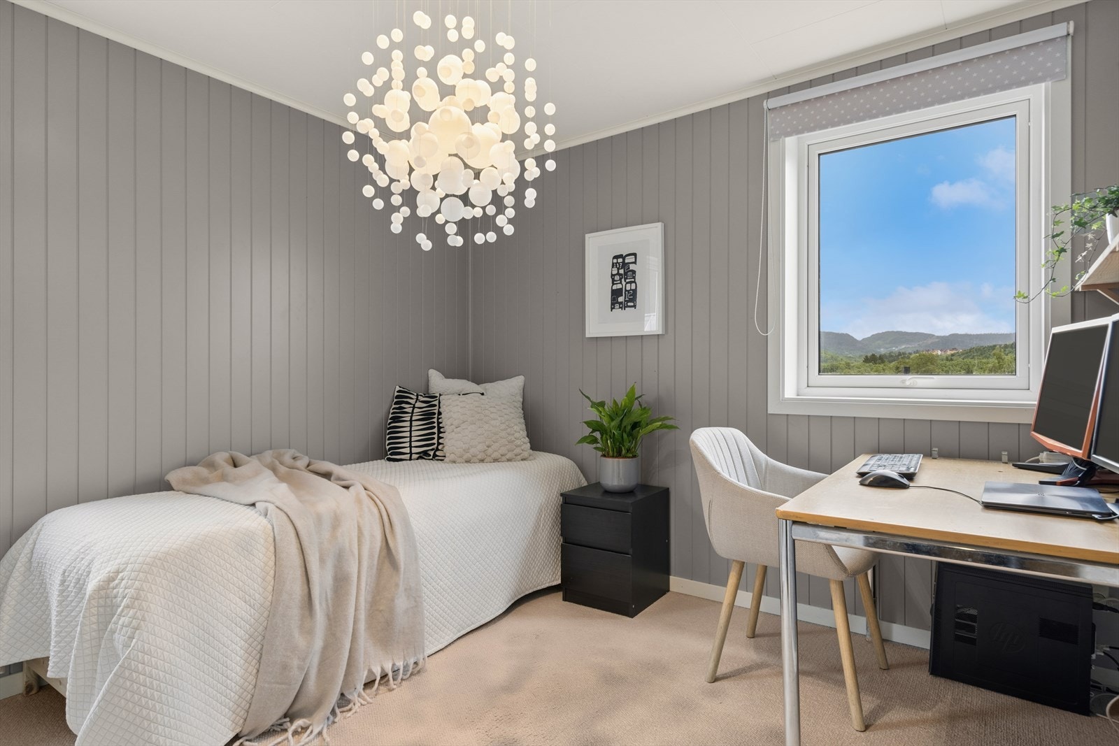 Det siste soverommet er på 10m². Galleribilde