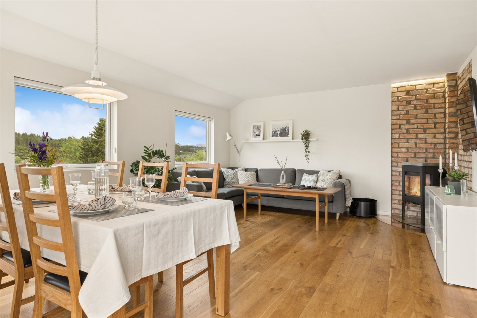 Her har man god plass til å møblere med ønsket møblement. Galleribilde