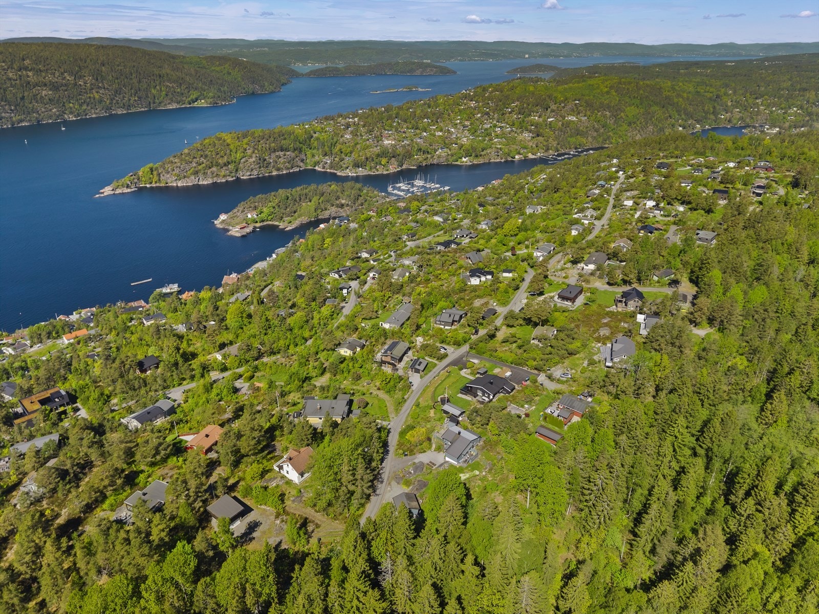 Dronefoto Galleribilde