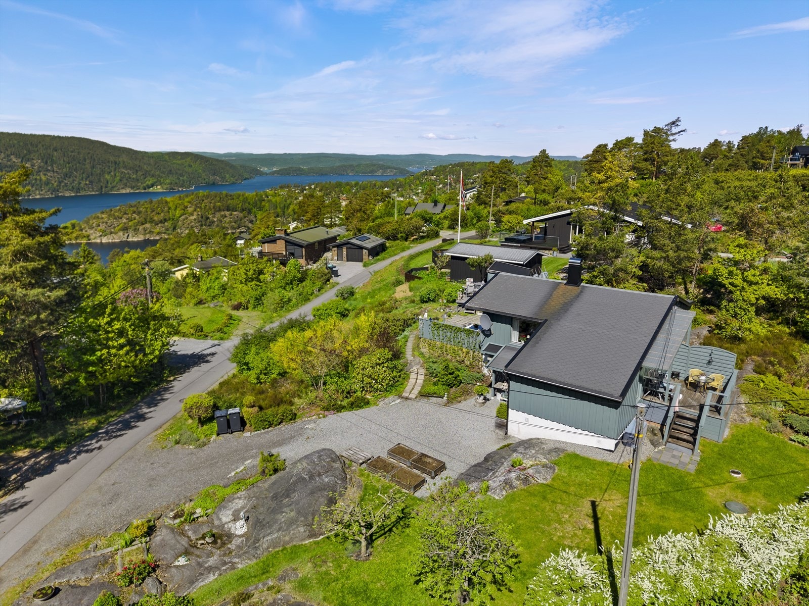 Fra området er det kort vei til Badeparken, Oscarsborg, golfbane, kyststier og øvrige rekreasjonstilbud. Galleribilde