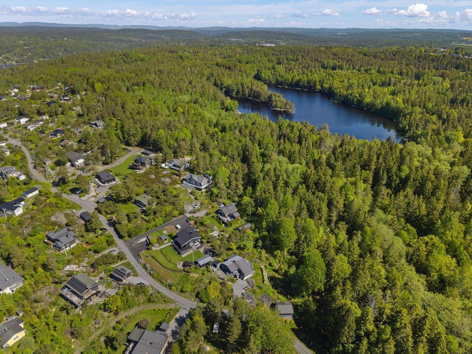 Dronefoto Galleribilde