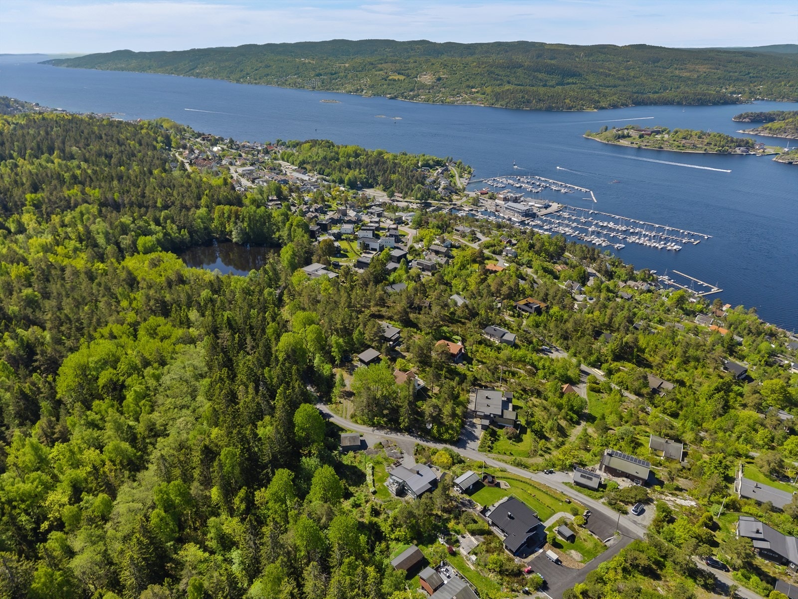 Dronefoto Galleribilde