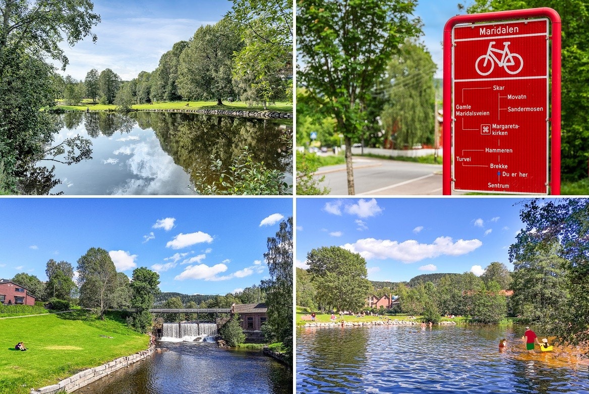 Naturskjønne omgivelser og kort vei til badeplass ved Brekkedammen. Her har du et fantastisk utgangspunkt for flotte tur- og rekreasjonsmuligheter. Galleribilde