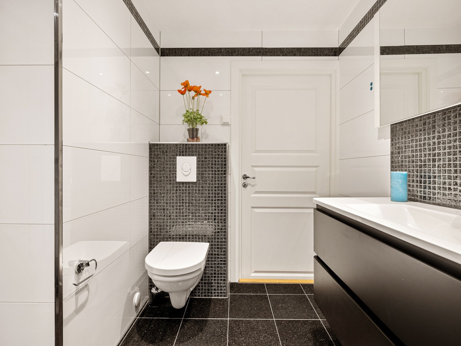 Separat WC gjør at flere kan starte dagen samtidig. Galleribilde
