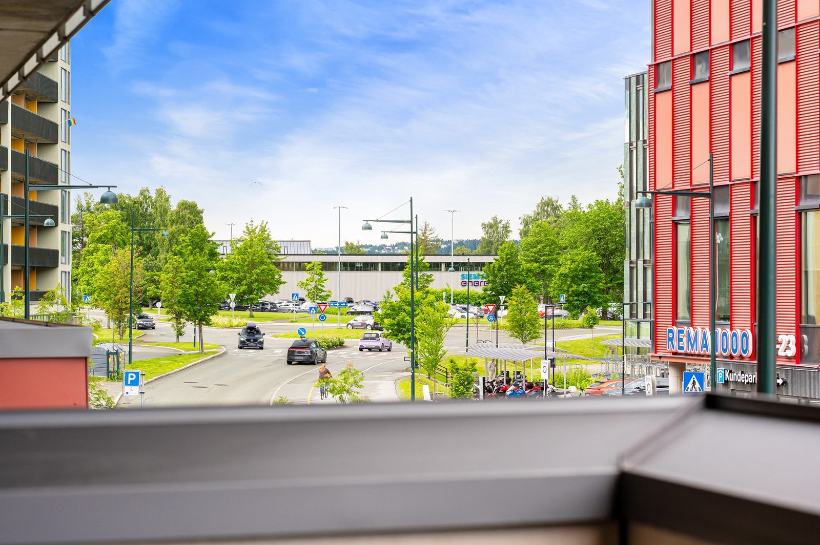 Utsiktsbilde. Galleribilde