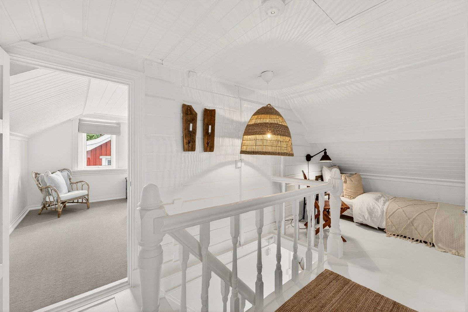 Trapp opp til loftet. Galleribilde