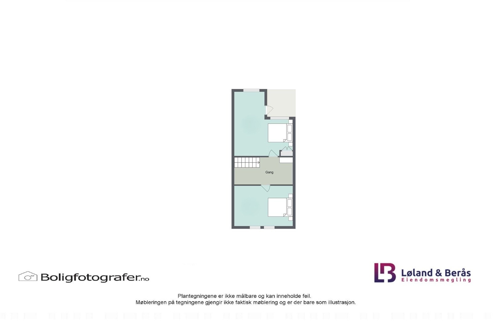 Plantegning loft Galleribilde