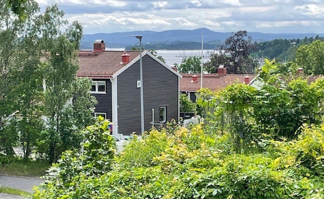 Utsikt mot Sandvika. Galleribilde