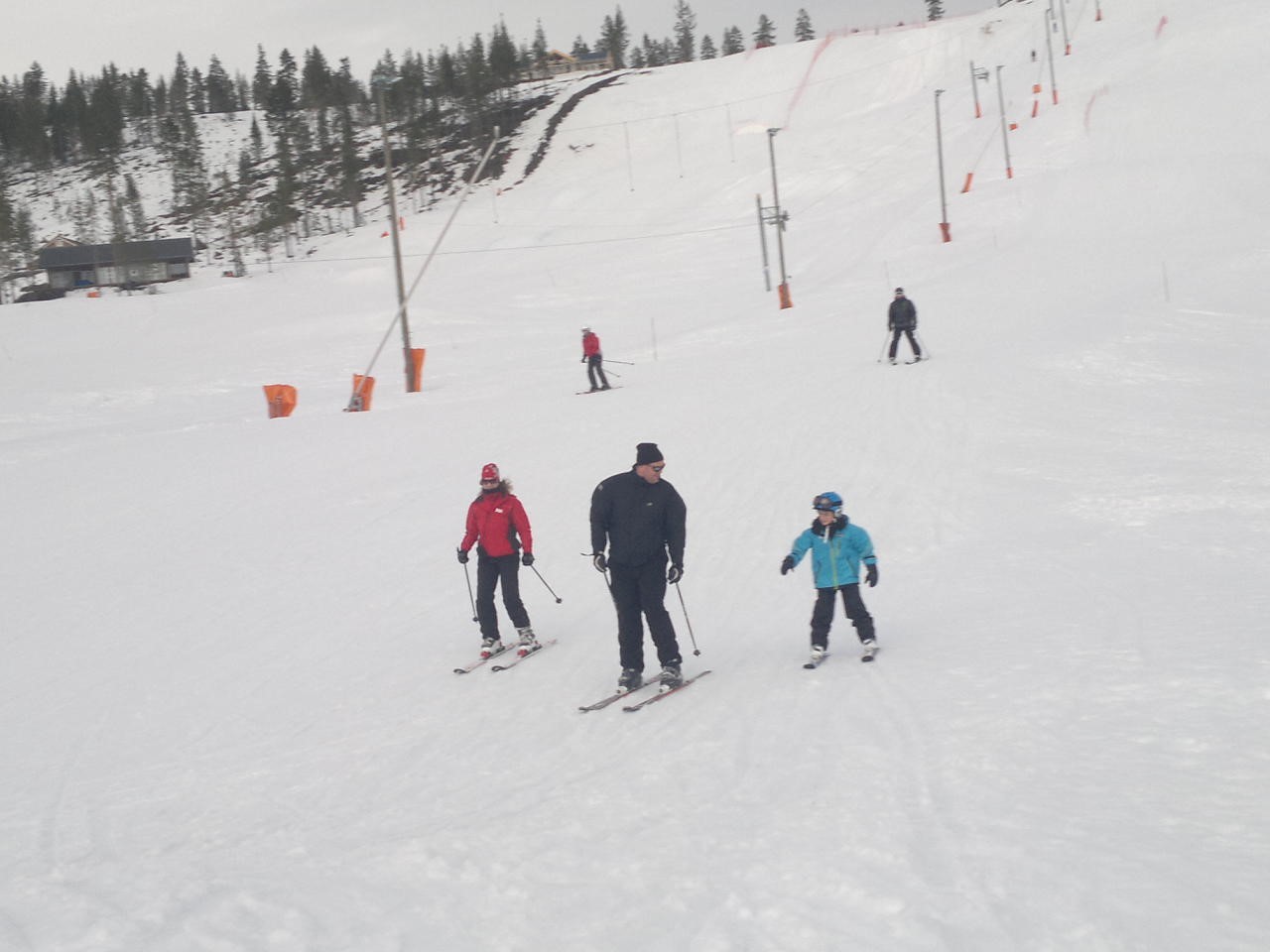 Slalom. Galleribilde