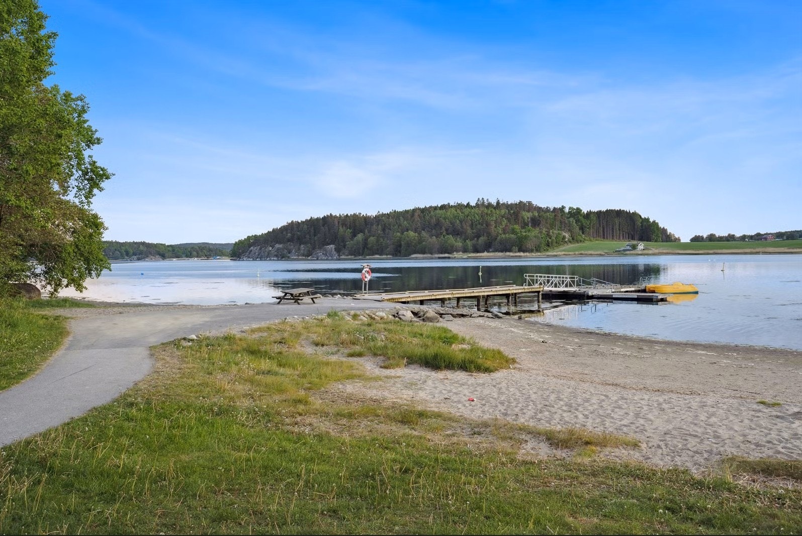 Vispen badeplass Galleribilde