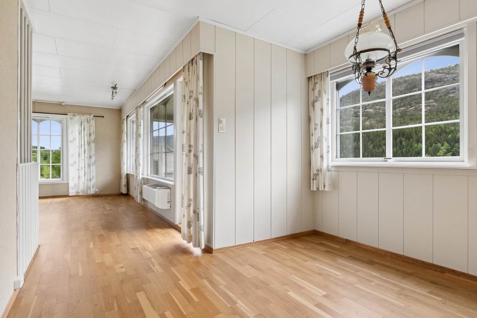 En vedovn sørger for ekstra varme på kalde dager. Galleribilde
