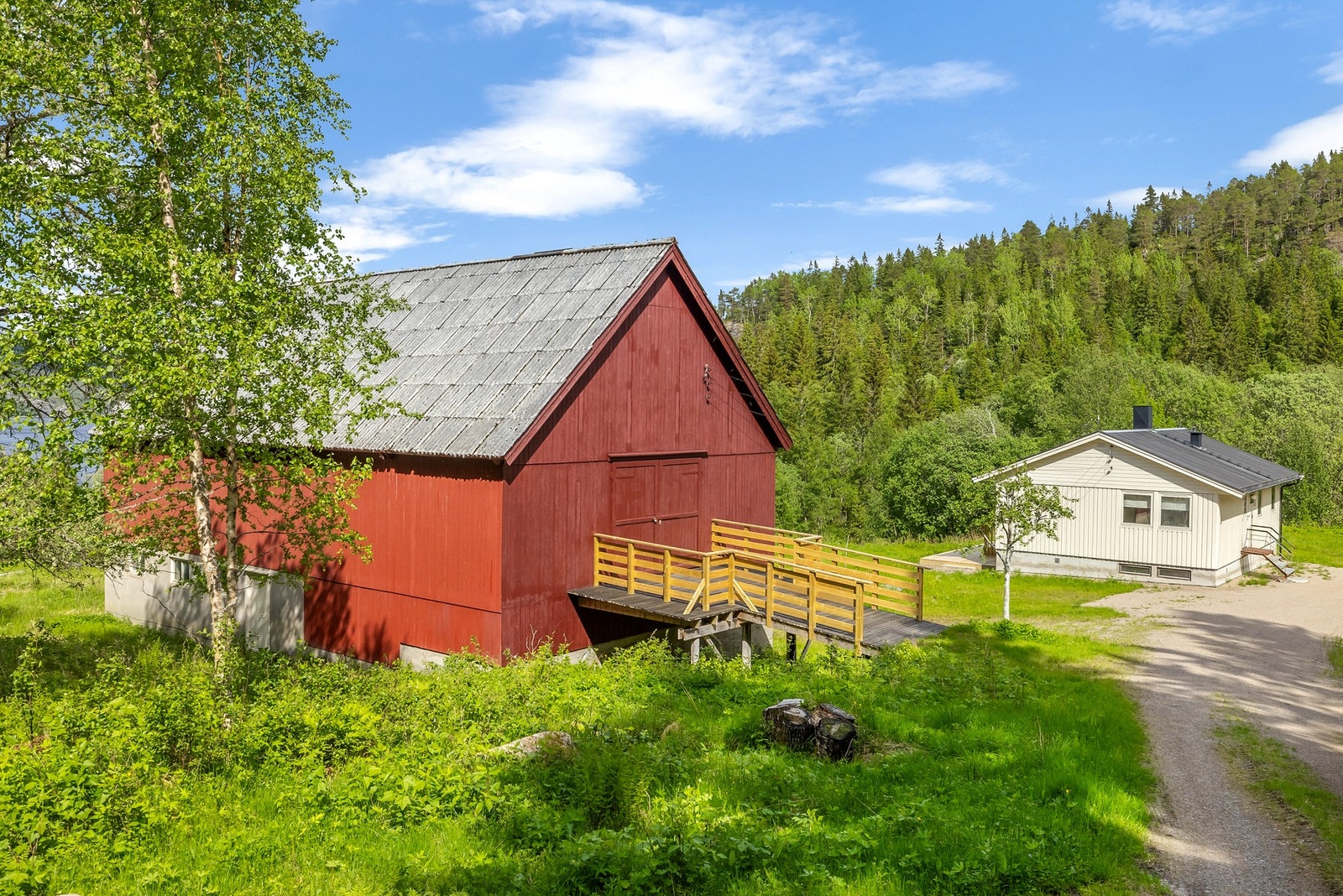 Gårdstun Galleribilde