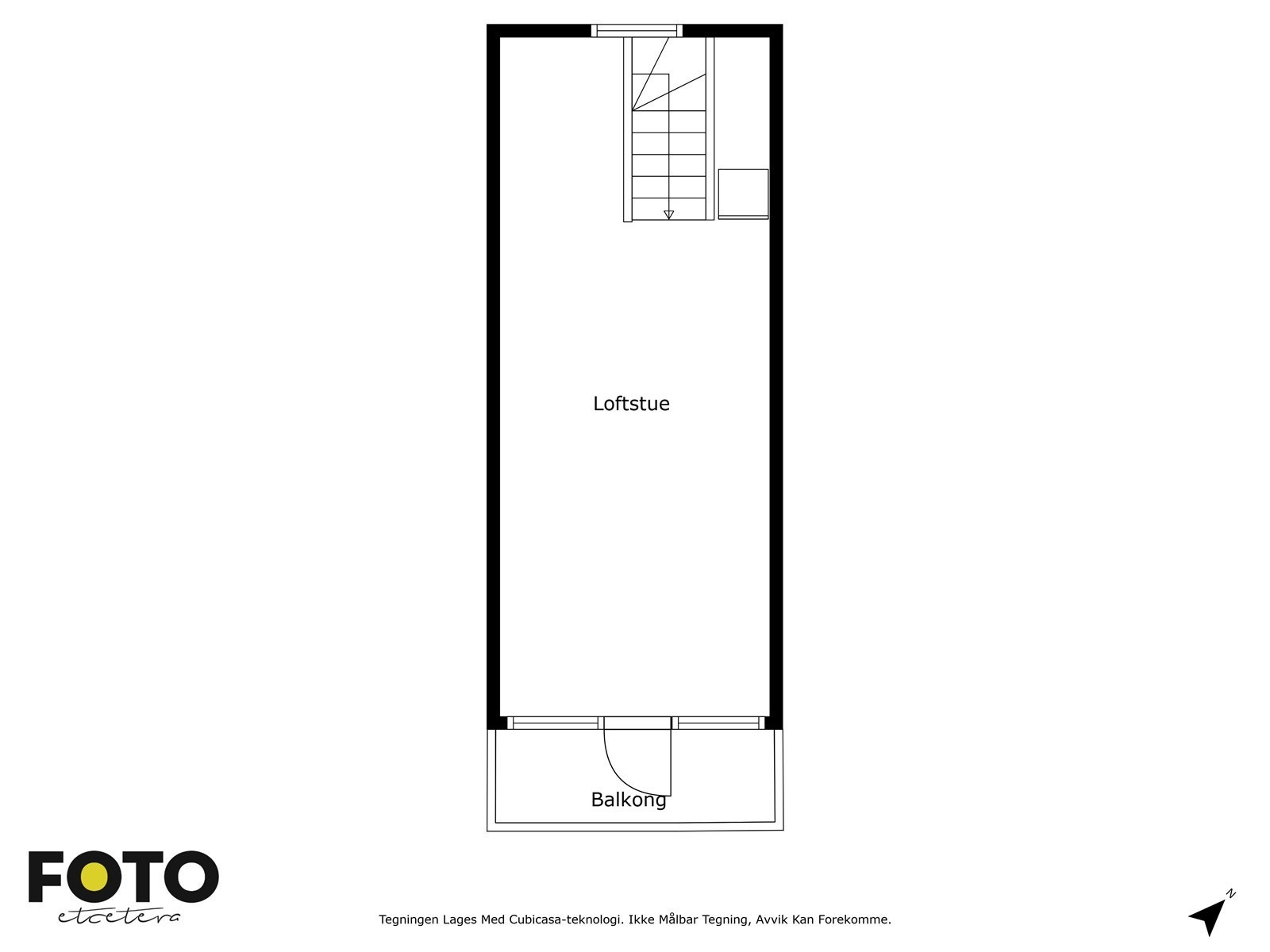 2. etasje - Plantegning - Ikke målbar Galleribilde