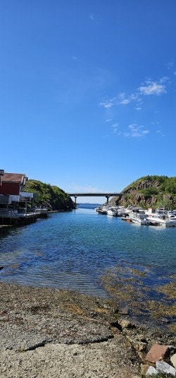 Tomten ligger sjønært med direkte tilgang til sjøfronten, ideelt for maritime aktiviteter. Galleribilde