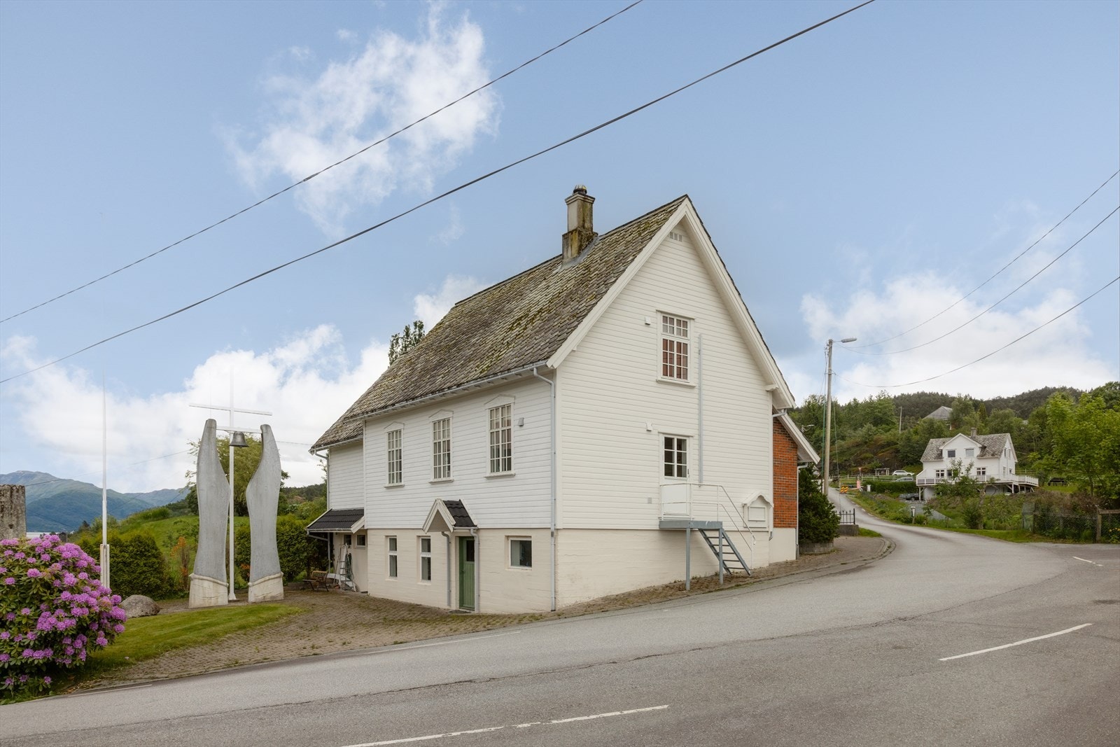 Bygdahuset er også et kjent samlingspunkt for bygden. Galleribilde