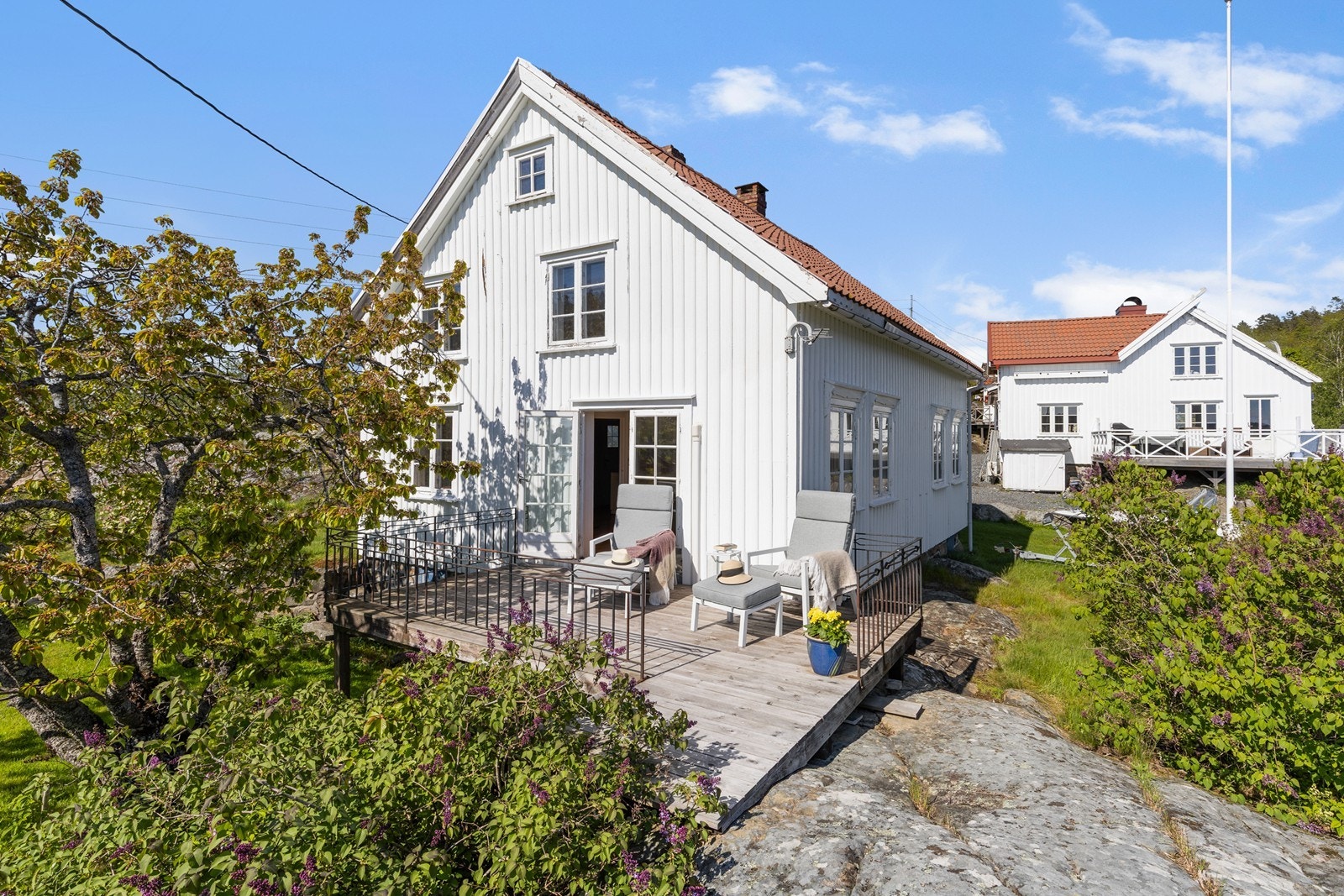 Her kan man nyte late dager når Sørlandet viser seg fra sitt beste. Galleribilde