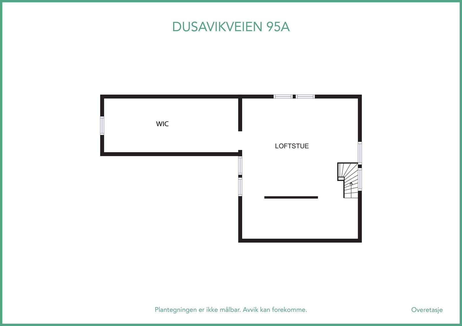 Plantegning 2.etg. Galleribilde