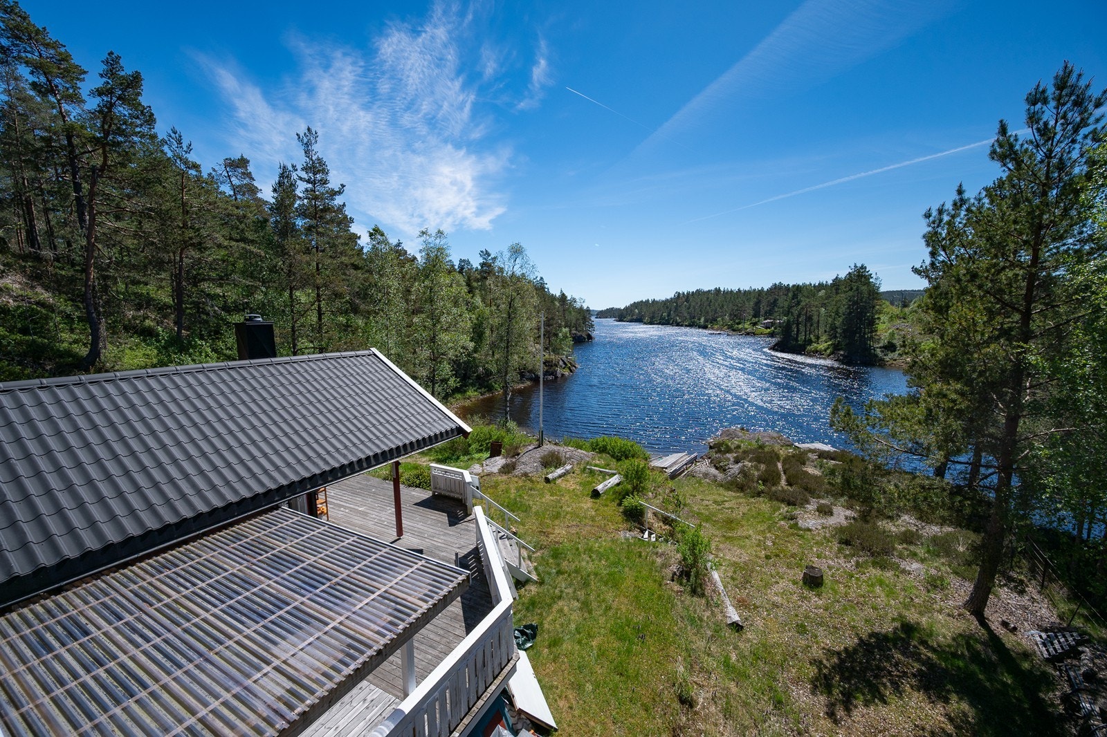 Naturskjønn eiendom med skjermet beliggenhet Galleribilde