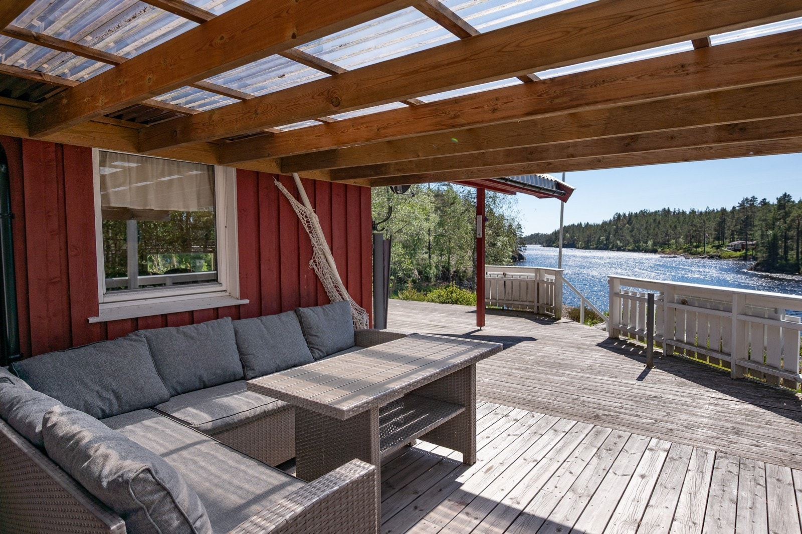 Stor terrasse på hele 54 kvm Galleribilde