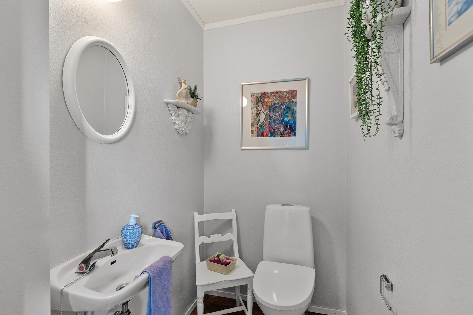 WC er på 1,9m². Galleribilde
