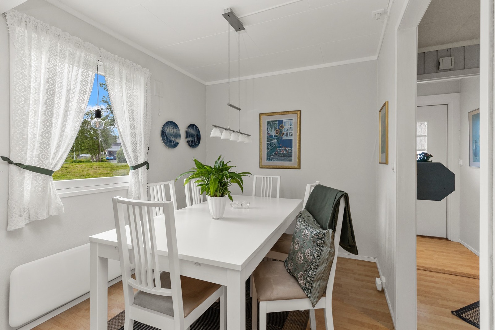 Spisestuen er på 6,6m². Galleribilde