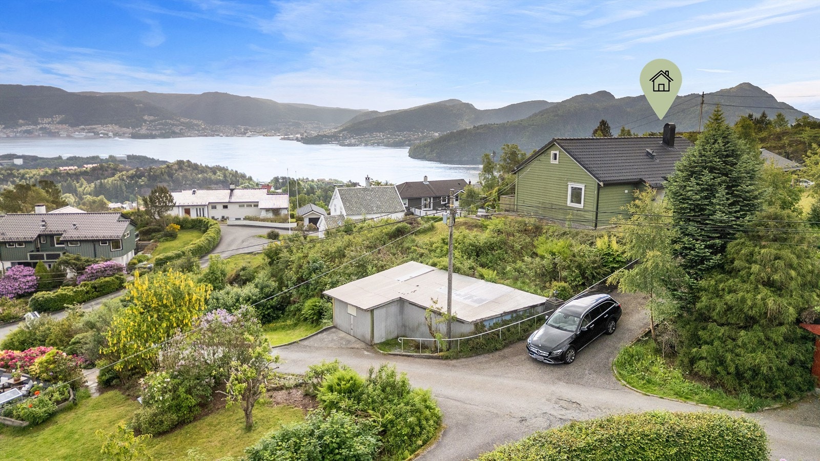 Området består hovedsakelig av etablert villabebyggelse. Galleribilde