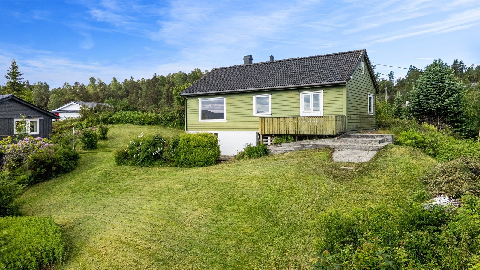 Enebolig på en nydelig utsiktstomt med stort potensial og utbedringsbehov
Foto: XBolig Galleribilde
