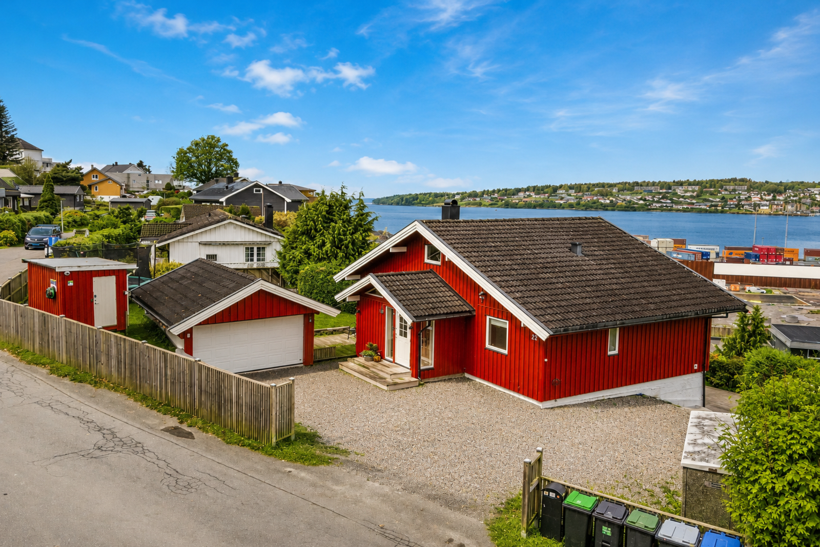 Velkommen til Snorres vei 22! (AI redigert bilde) Galleribilde