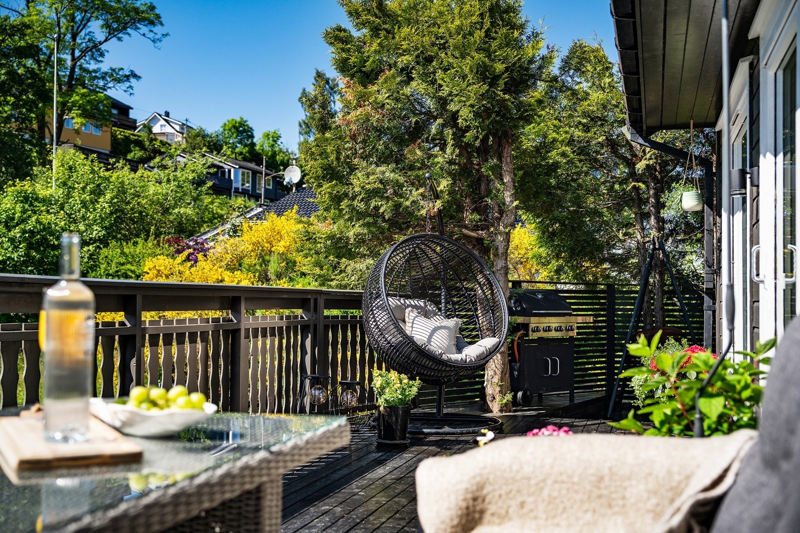 - Romslig terrasse på 41m² - Galleribilde