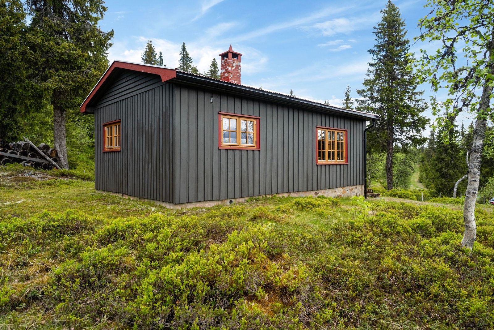 Fra eiendommen er det kort avstand til både Dokka, Synnfjell og Lillehammer. Galleribilde