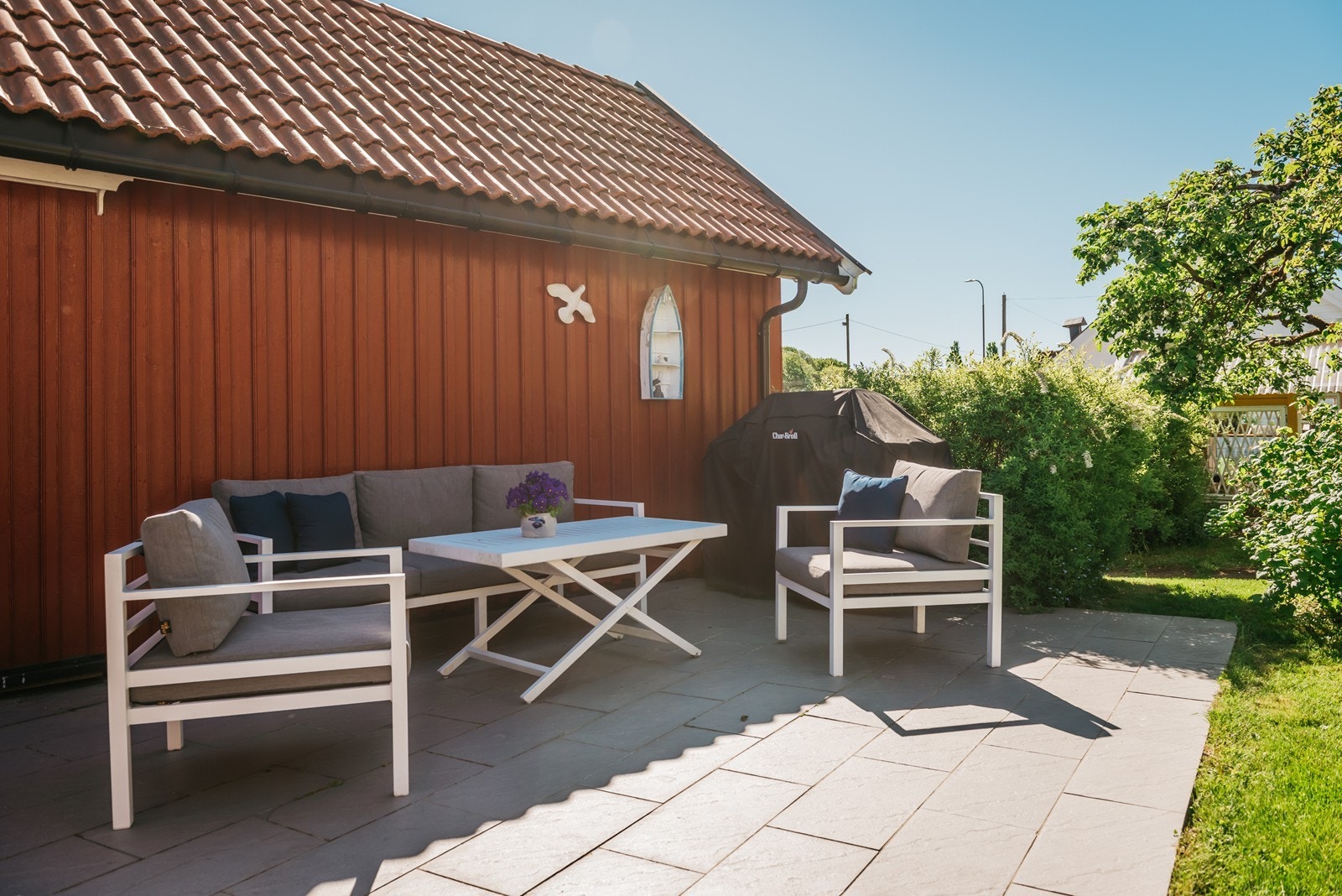 Rett å slett nydelig hage Galleribilde
