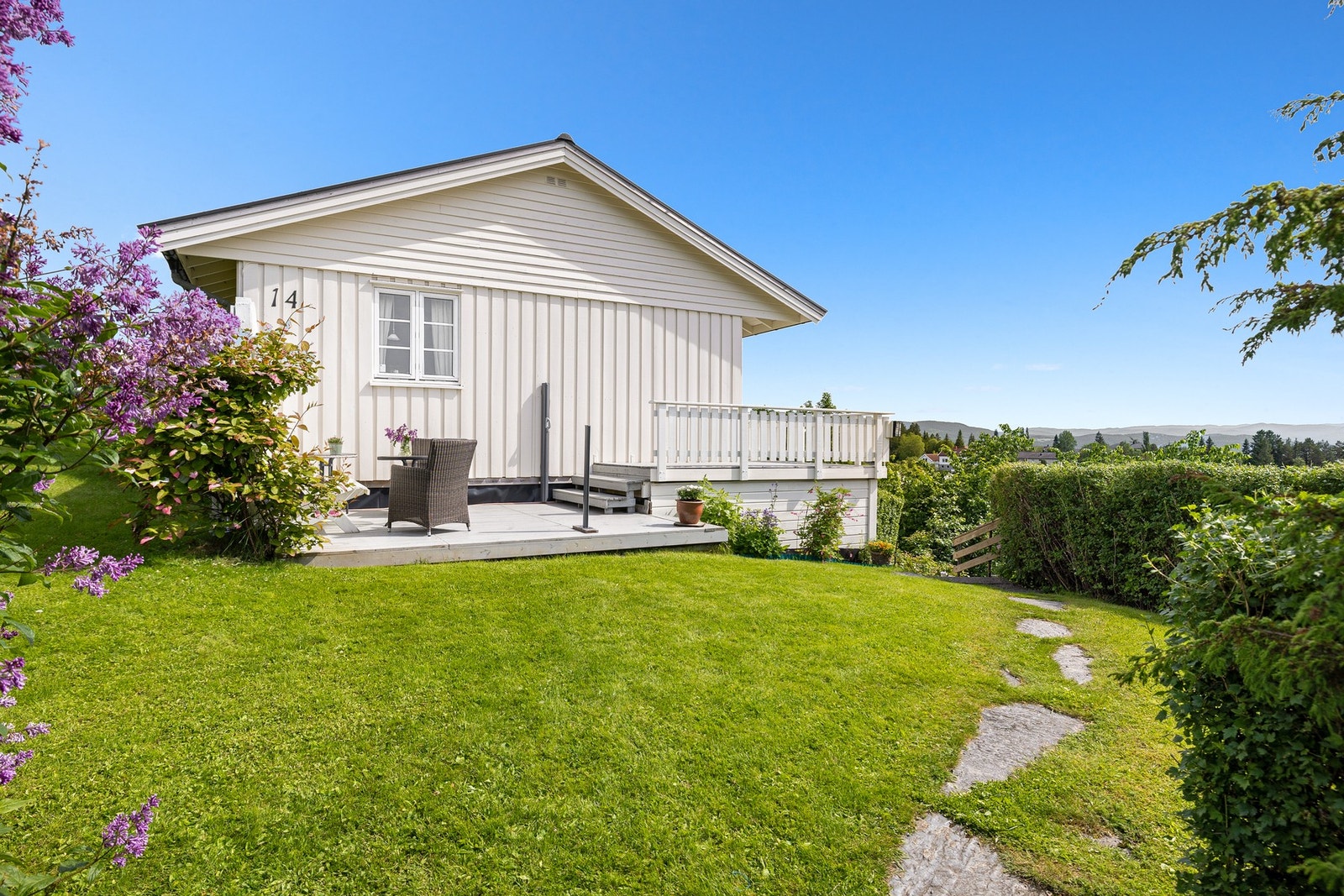 Du har også en terrasse på 10 kvm. Galleribilde