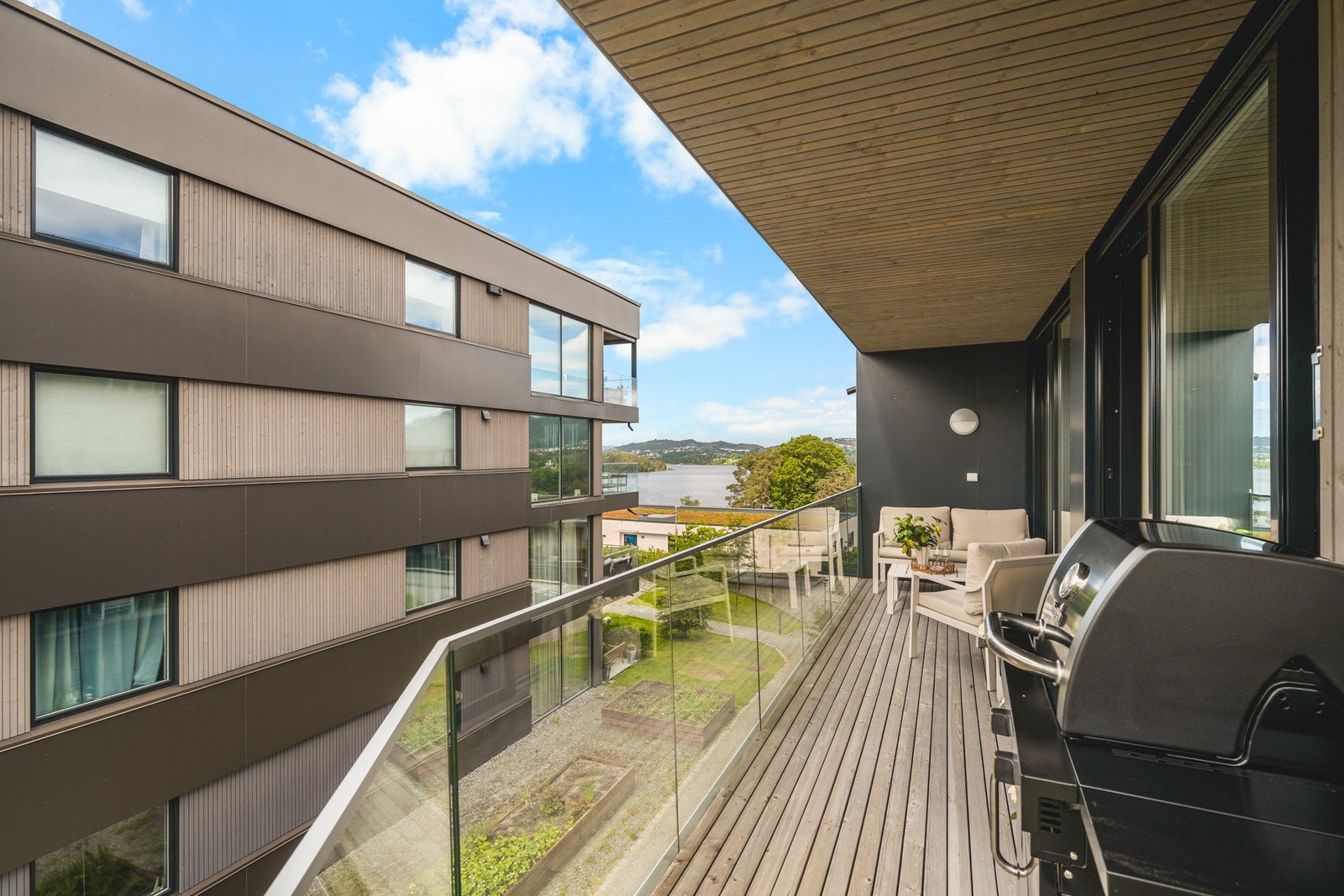 Det er også gode solforhold fra morgen til kveld Galleribilde