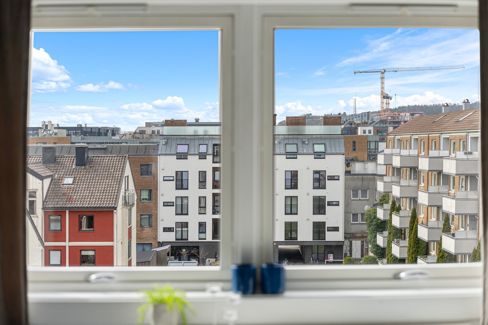 Beliggende i toppetasjen med utsikt Galleribilde