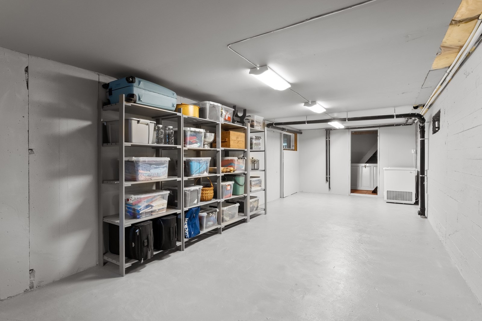 Det romslige kjellerarealet gir svært gode oppbevaringsmuligheter. Galleribilde