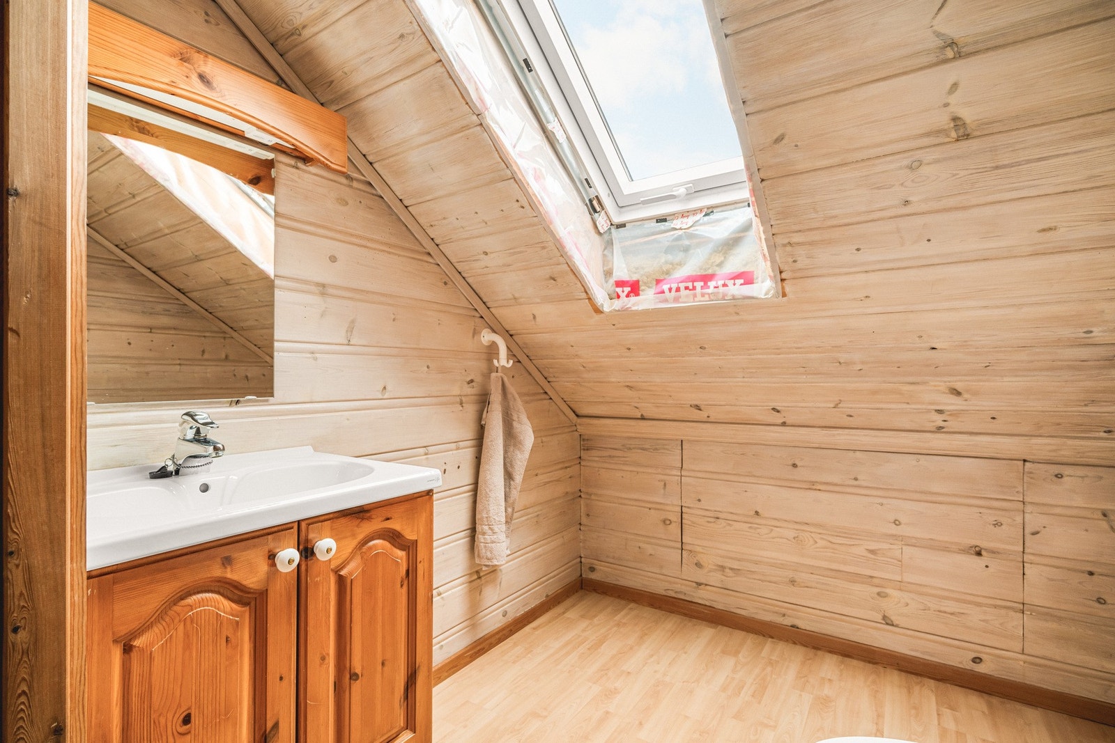 Toalettrom med et gulvareal på 3,8 m². Galleribilde