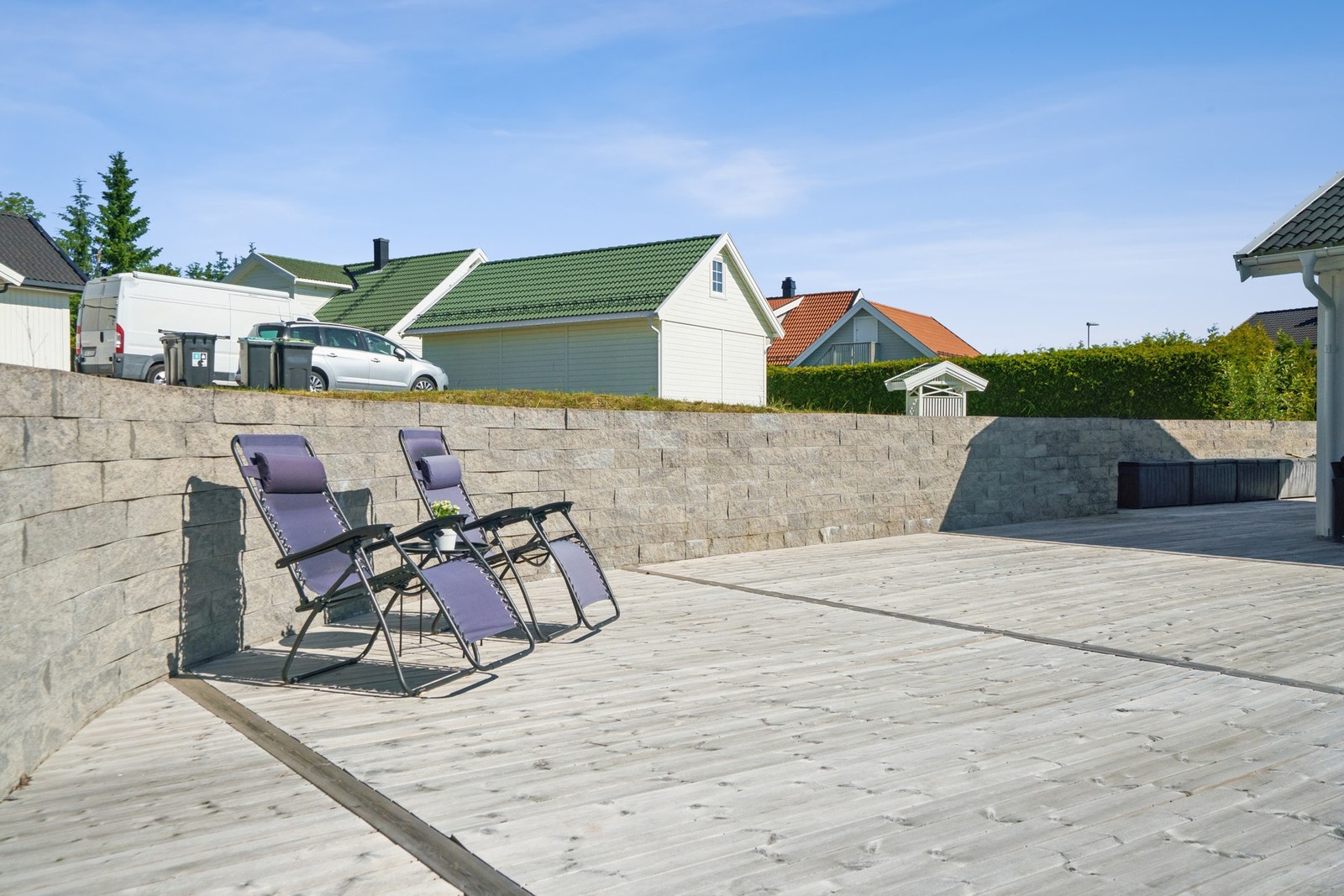 Her kan du virkelig nyte de varme sommerdagene eller pent vær. Galleribilde