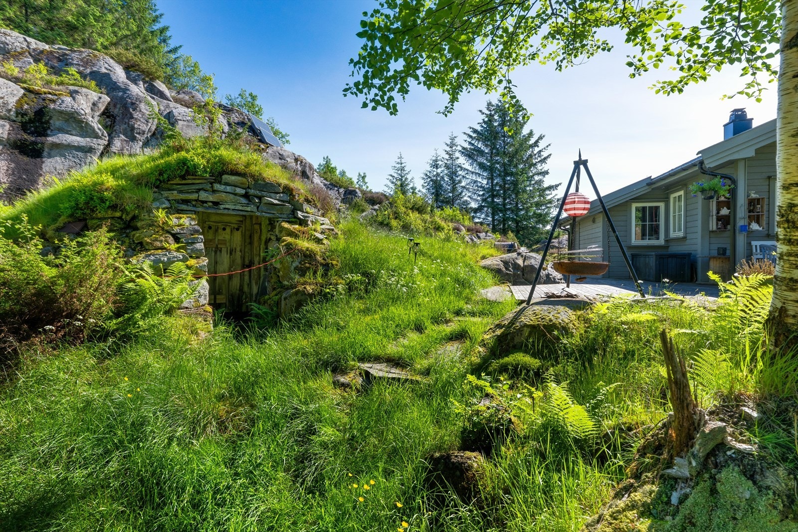 Det er gode grillmuligehter Galleribilde