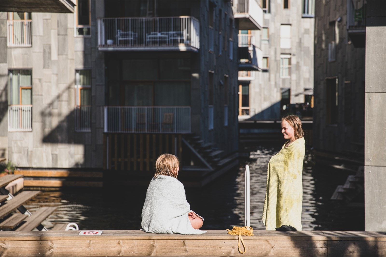 Et levende og sosialt nabolag for alle aldre. Galleribilde
