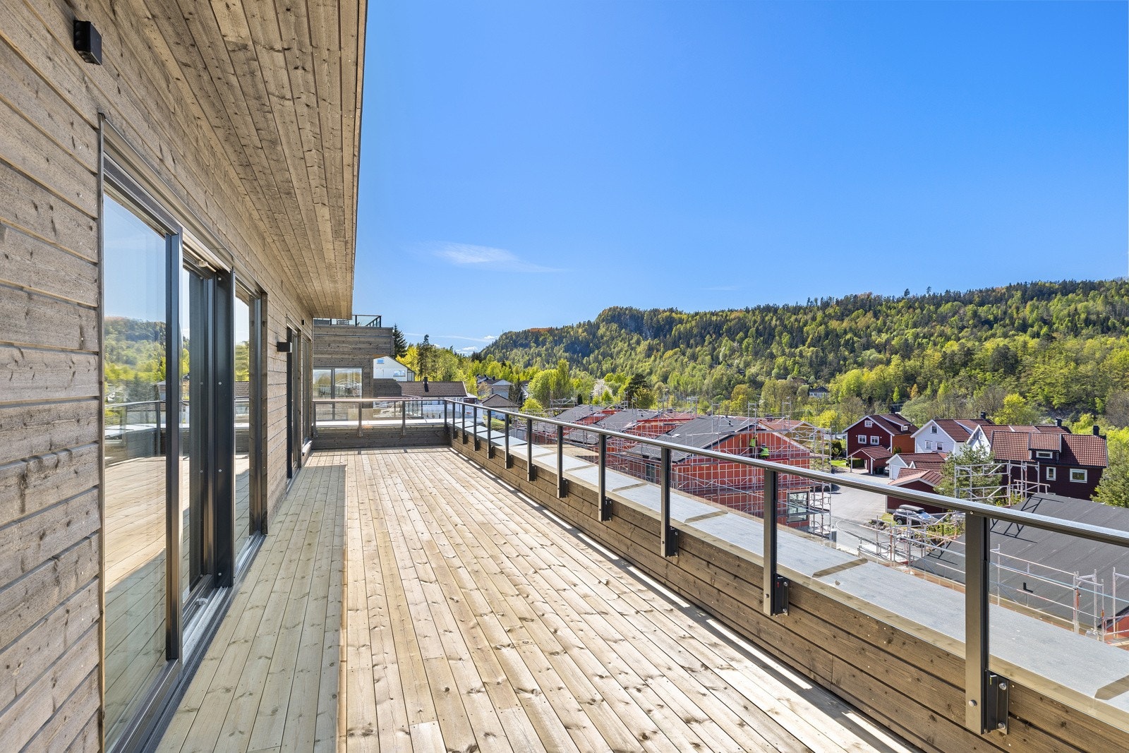 Meget stor terrasse Galleribilde