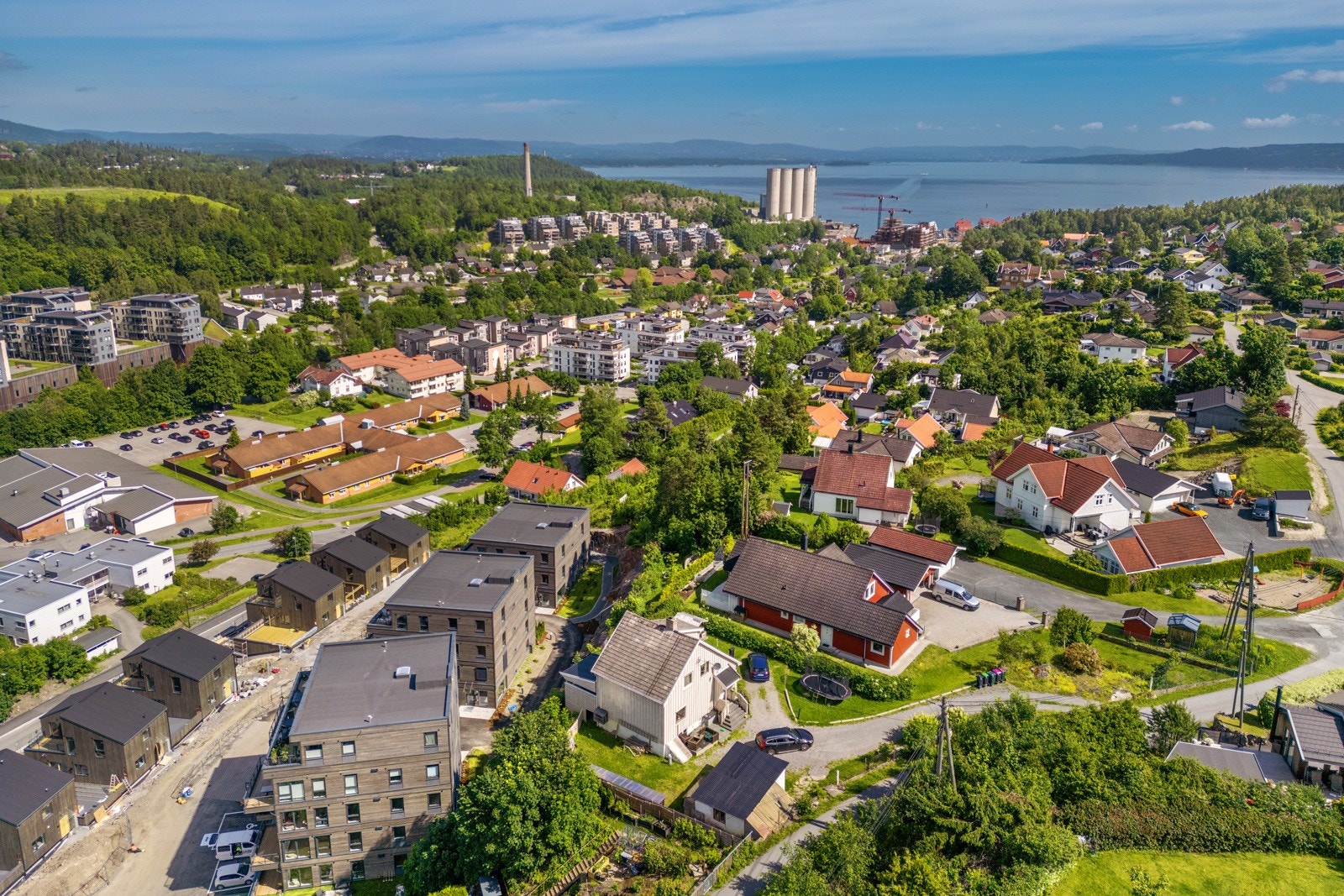 Nært til alt i Slemmestad Galleribilde