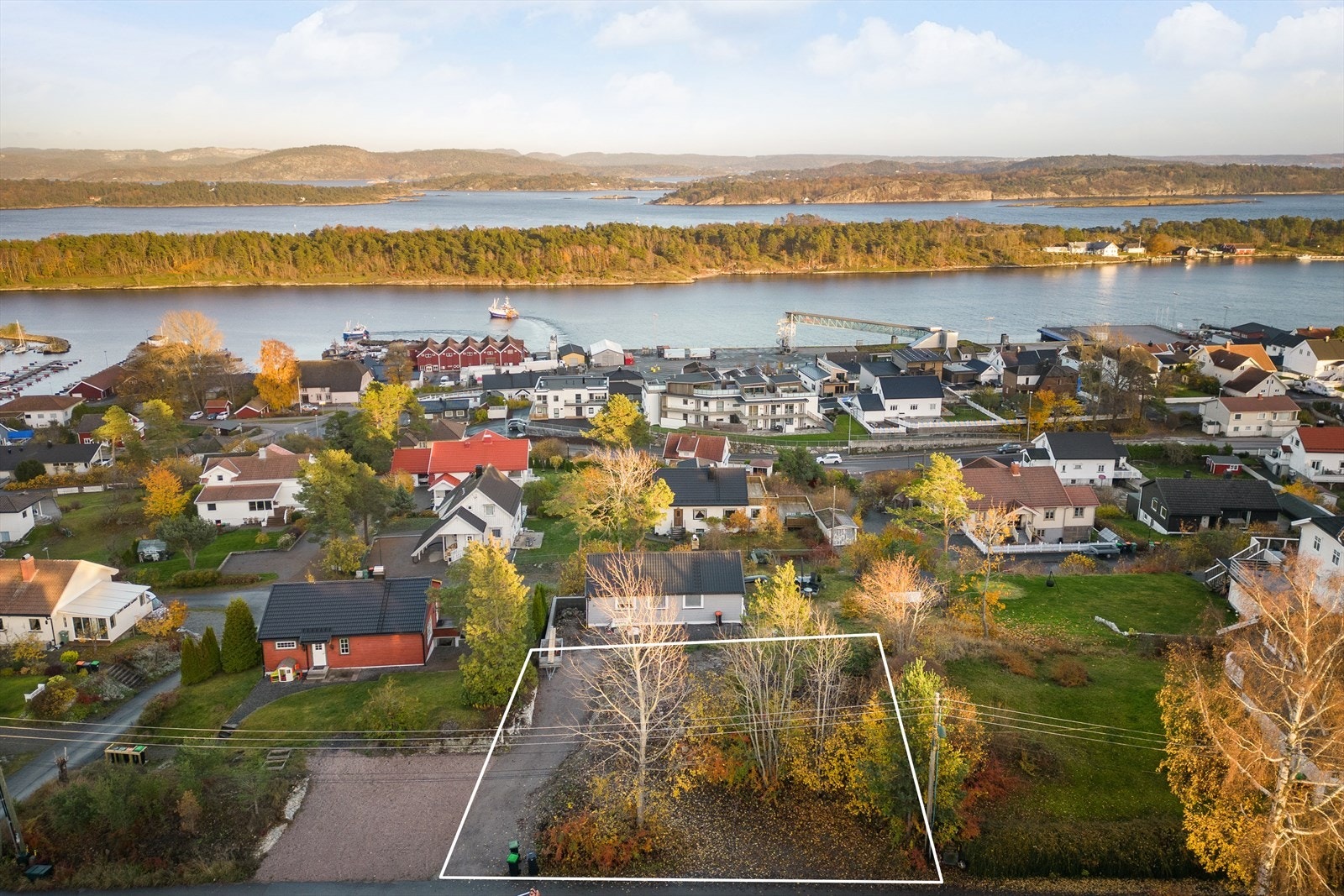 Aktiv Porsgrunn Attraktiv tomt med fin beliggenhet og særdeles flott utsikt utover den vakre skjærgården
