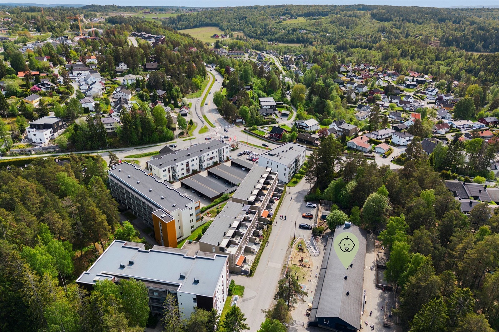 Barnehage i umiddelbar nærhet Galleribilde