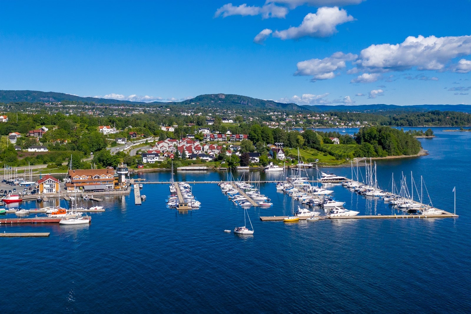 Vollen Marina. Galleribilde