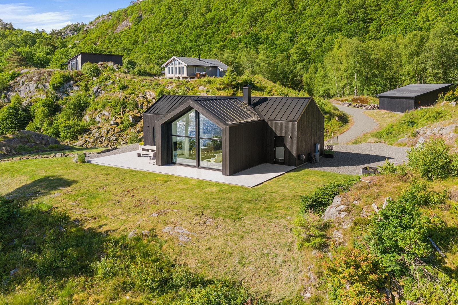 Velkommen til Langelandsstrand 69a - Flott hytte med høy standard på Hidra. Galleribilde
