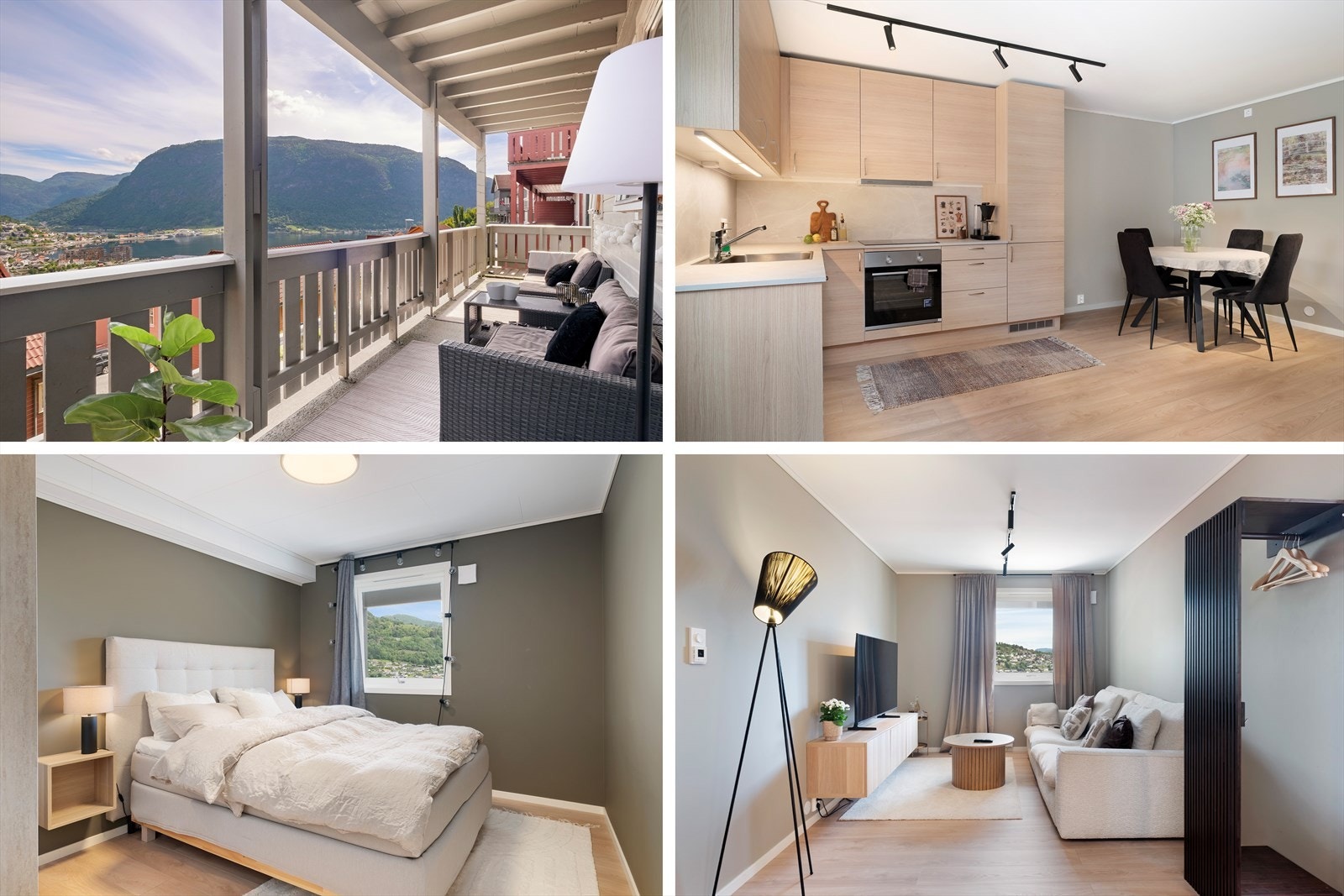 Velkomen til Stedjeåsen 82 - ein stilrein og innhaldsrik 3-roms bustad med moderne materialval og delikate fargetonar. Foto: Creativision (Jonny Akselsen) Galleribilde